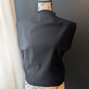 Anthropologie Muscle T Black